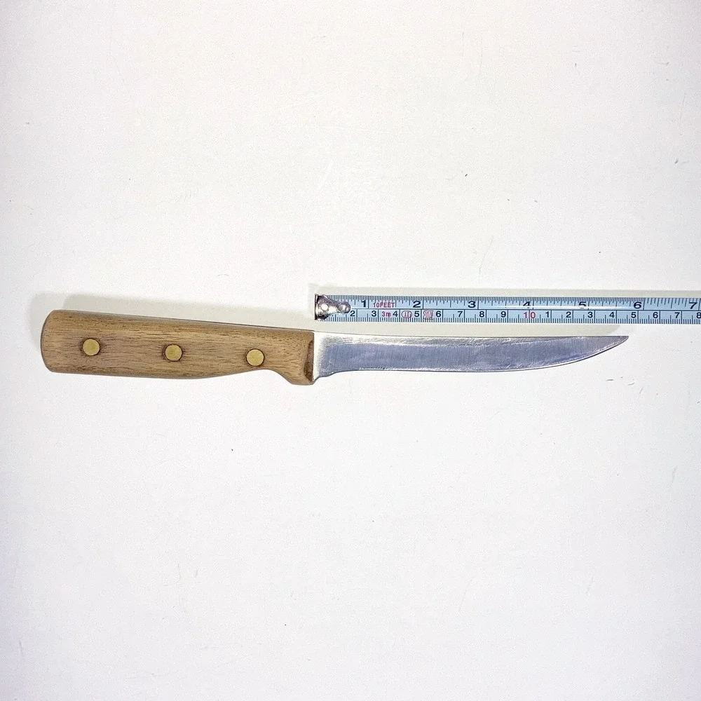 VTG Chicago Cutlery 4 Slot Knife Storage Block 66S, 61S, 100S & Sharpening Steel